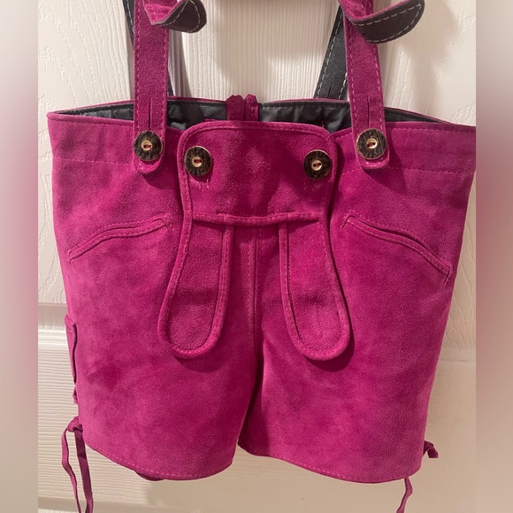 SONNKIND authentic leather Oktoberfest, German Bavarian overalls. - Picture 6 of 6